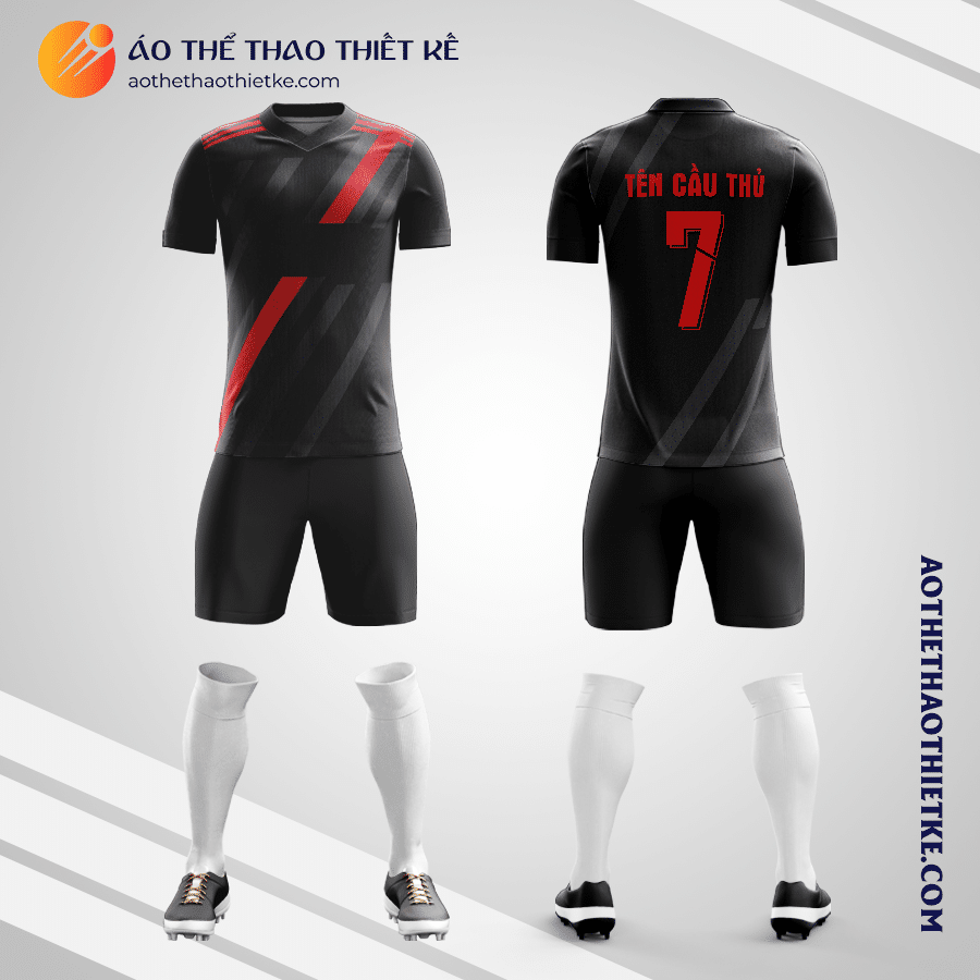 Mẫu áo thể thao bóng đá Câu lạc bộ Atlético River Plate thiết kế V3339