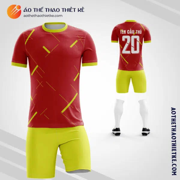 Mẫu đá banh Đội tuyển Bóng đá Quốc gia Tây Ban Nha 2021 thiết kế V3398