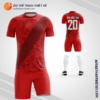 Mẫu đồ đá banh Đội tuyển Bóng đá Quốc gia Peru 20218 màu đỏ thiết kế V3395