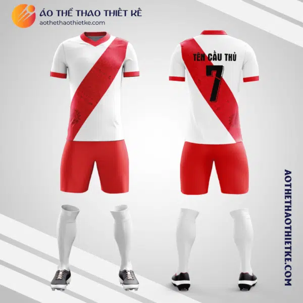 Mẫu quần áo đá banh Đội tuyển bóng đá quốc gia Peru thiết kế V3410
