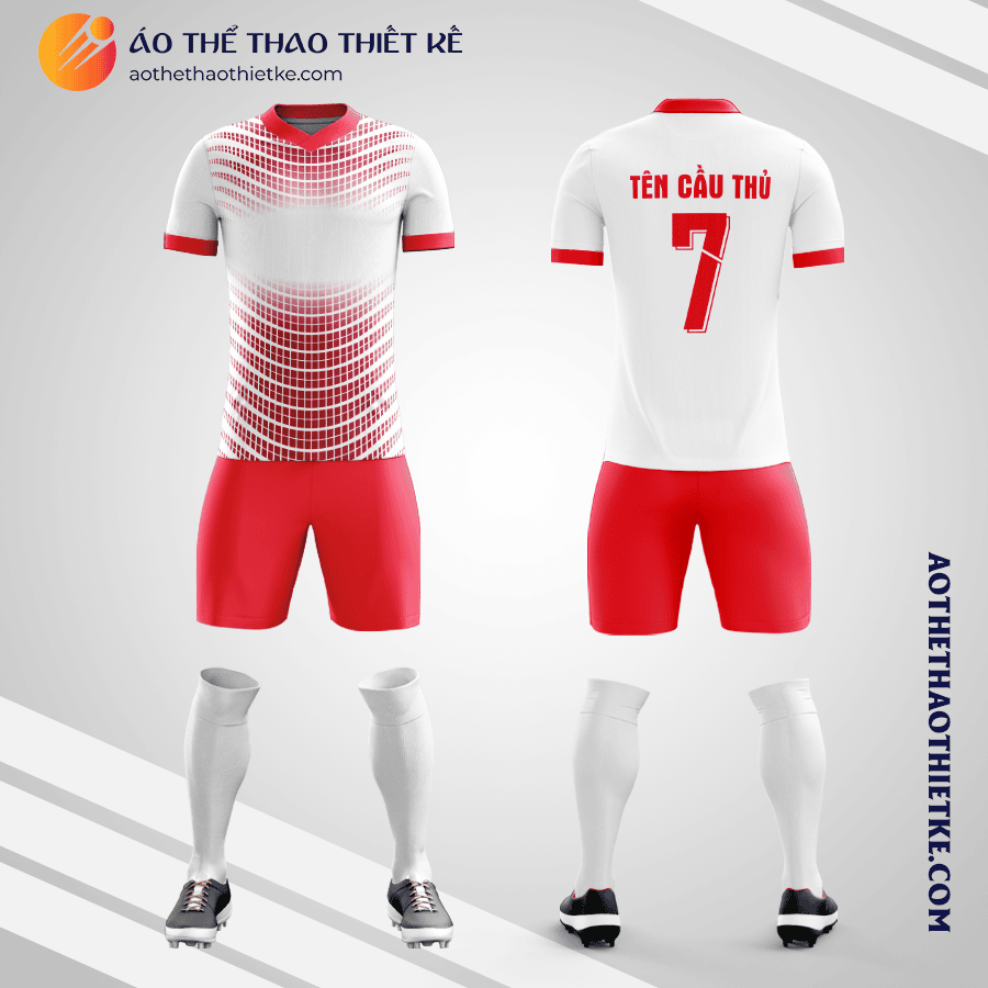 Mẫu quần bóng đá Câu lạc bộ Milan 2021 màu đỏ thiết kế V3451