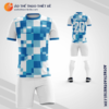 Mẫu quần áo thể thao đá bóng Câu lạc bộ Back of the Net màu xanh da trời thiết kế V3476