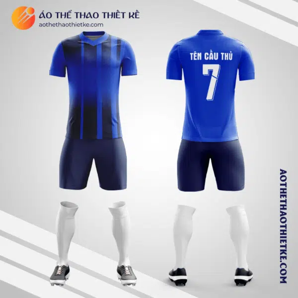 Mẫu quần bóng đá Câu lạc bộ Cruz Azul 2022 xanh biển thiết kế V3432