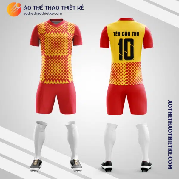 Mẫu áo bóng đá Câu lạc bộ bóng đá Benevento Calcio sân nhà 2021 màu vàng V3526