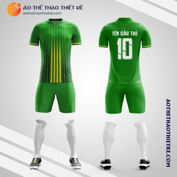 Mẫu áo bóng đá câu lạc bộ Guastatoya Je 2022 màu xanh lá V3525