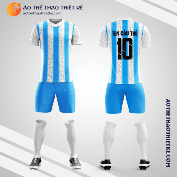 Mẫu quần áo Câu lạc bộ bóng đá Gimnasia y Esgrima La Plata 2023 thiết kế V3540