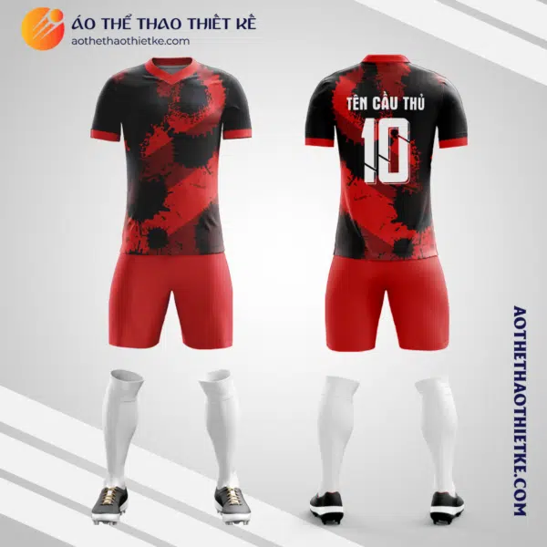 Mẫu quần áo bóng đá Câu lạc bộ Atlético Independiente màu đỏ 2023 thiết kế V3539