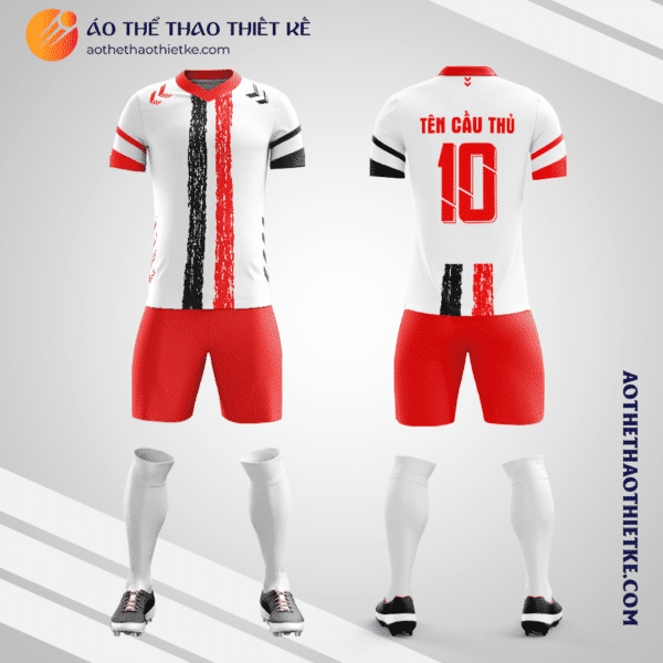 Mẫu quần áo bóng đá Câu lạc bộ Chacarita sân khách 2022 thiết kế nàu trắng V3558