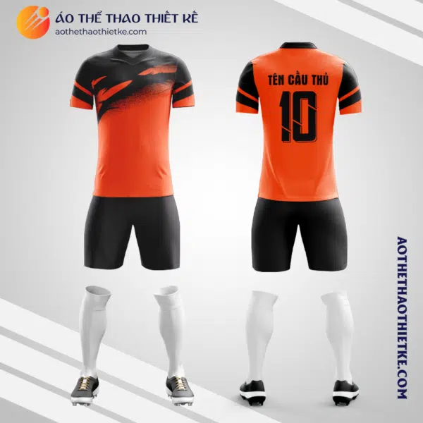 Mẫu quần áo thi đấu Câu lạc bộ Bóng đá Águila sân nhà 2021 màu cam V3537