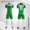 Mẫu quần áo Câu lạc bộ bóng đá Coritiba 2021 màu xanh lá thiết kế V3571