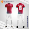 Mẫu quần áo Câu lạc bộ bóng đá Villarreal 2021 third màu hồng thiết kế V3675