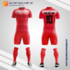 Mẫu quần áo thi đấu Câu lạc bộ Bóng đá Arsenal màu đỏ 2023 tự thiết kế V3570