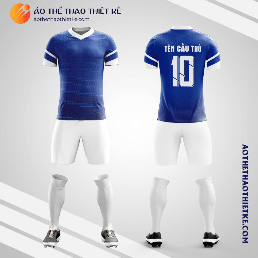 Mẫu trang phục thi đấu Câu lạc bộ bóng đá Al-Hilal 2020 thiết kế màu xanh dương V3560
