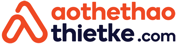 Phiên bản logo hình chữ nhật ngang Áo Thể Thao Thiết Kế