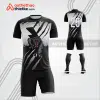 Mẫu áo bóng đá thiết kế linh vật báo đen tự thiết kế V3626