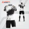 Mẫu áo bóng đá sư tử đen tự thiết kế v3665