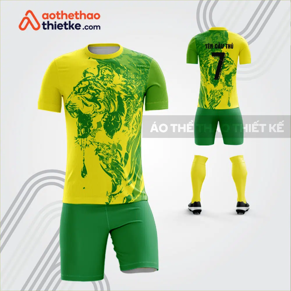 Mẫu thiết kế quần áo thi đấu bóng đá v3685