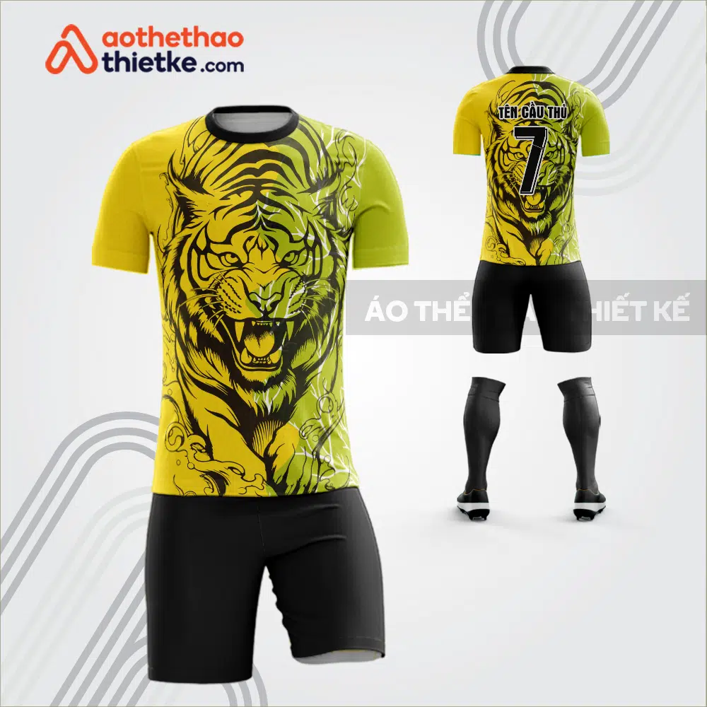 Mẫu thiết kế quần áo thi đấu bóng đá v3696