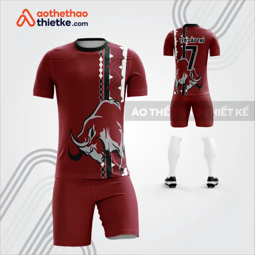 Mẫu thiết kế quần áo thi đấu bóng đá v3767