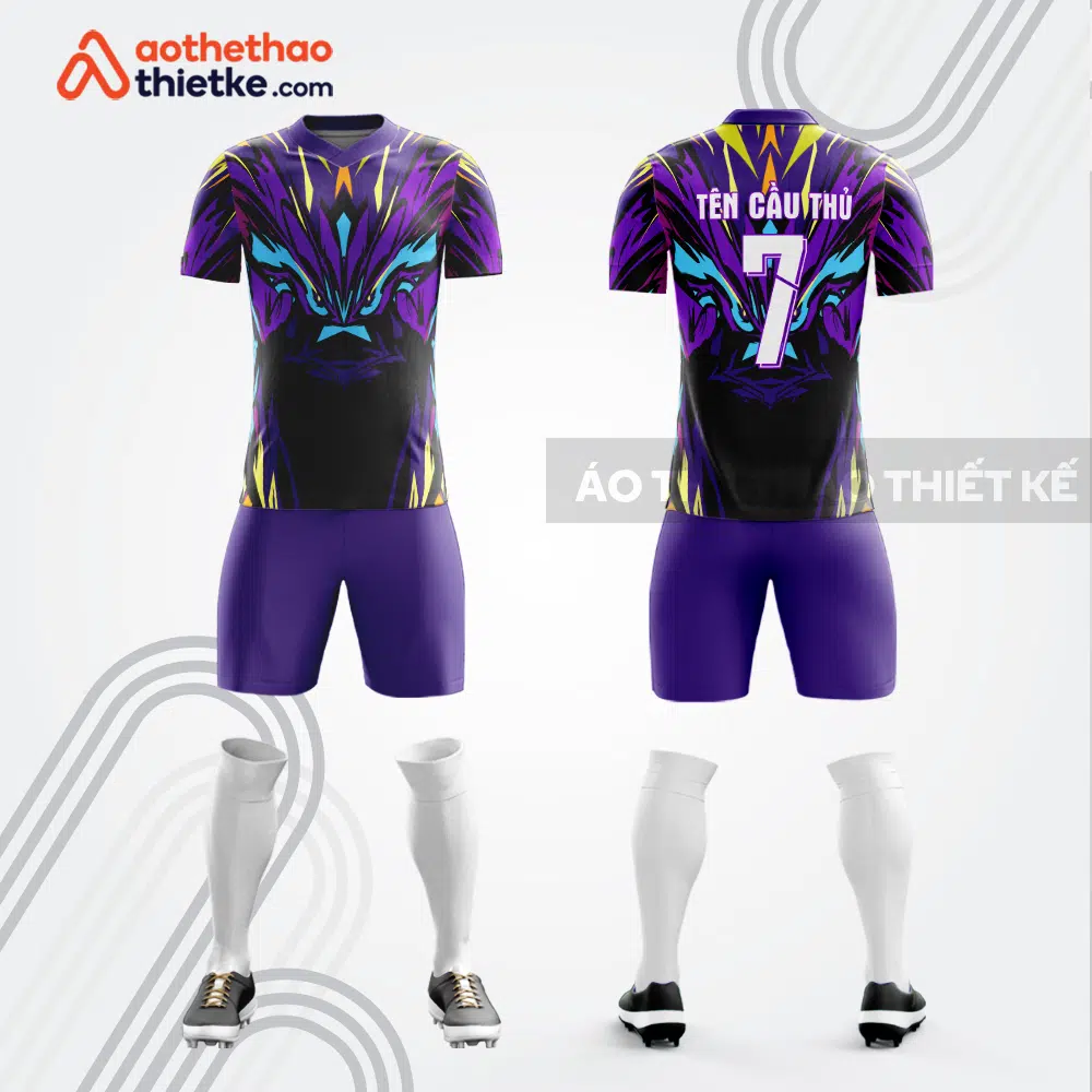 Mẫu thiết kế quần áo thi đấu bóng đá v3777