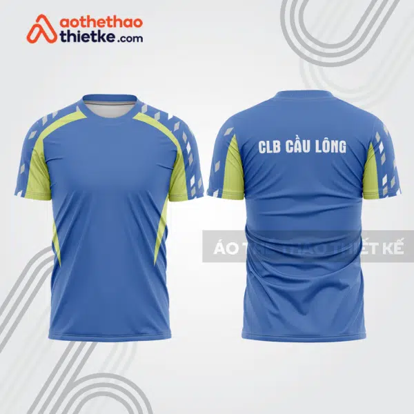 Mẫu thiết kế áo thi đấu cầu lông cl1007
