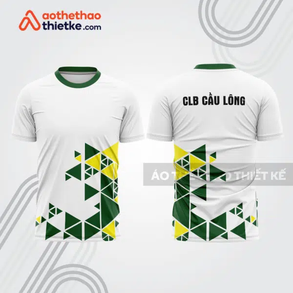 Mẫu thiết kế áo thi đấu cầu lông cl1034