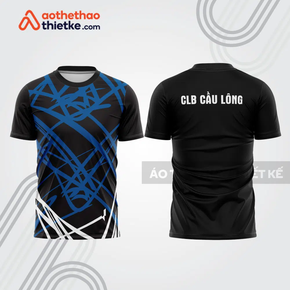 Mẫu thiết kế áo thi đấu cầu lông cl1038