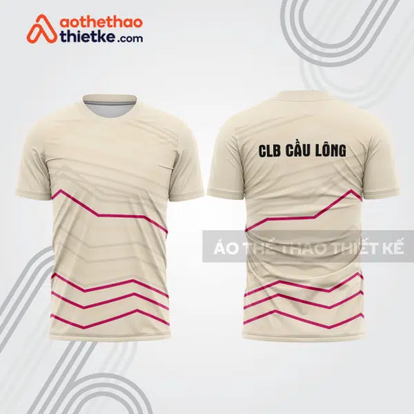 Mẫu thiết kế áo thi đấu cầu lông cl1041