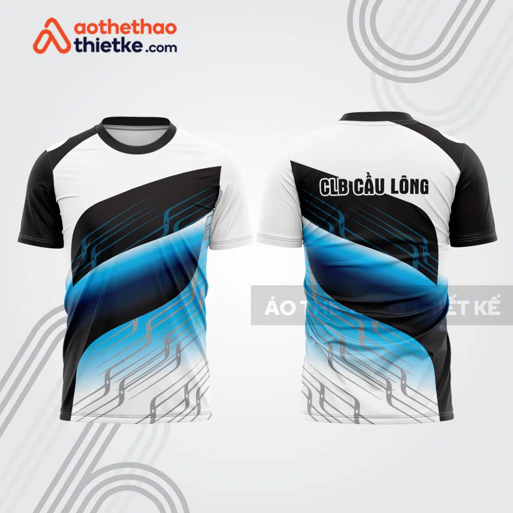 Mẫu thiết kế áo thi đấu cầu lông cl1042