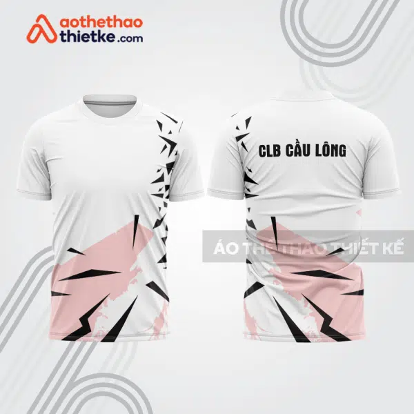 Mẫu thiết kế áo thi đấu cầu lông cl1043