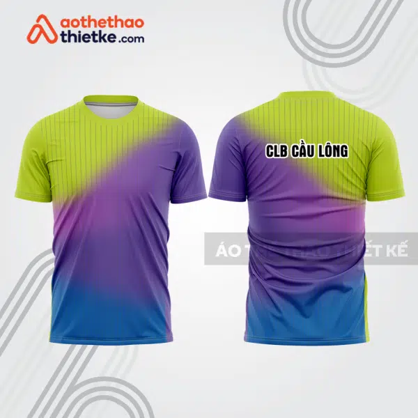 Mẫu thiết kế áo thi đấu cầu lông cl1046