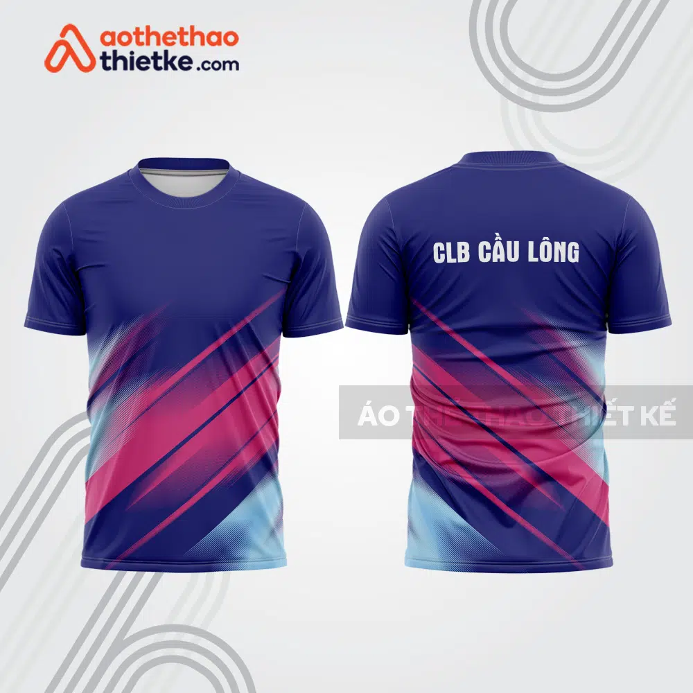 Mẫu thiết kế áo thi đấu cầu lông cl1050