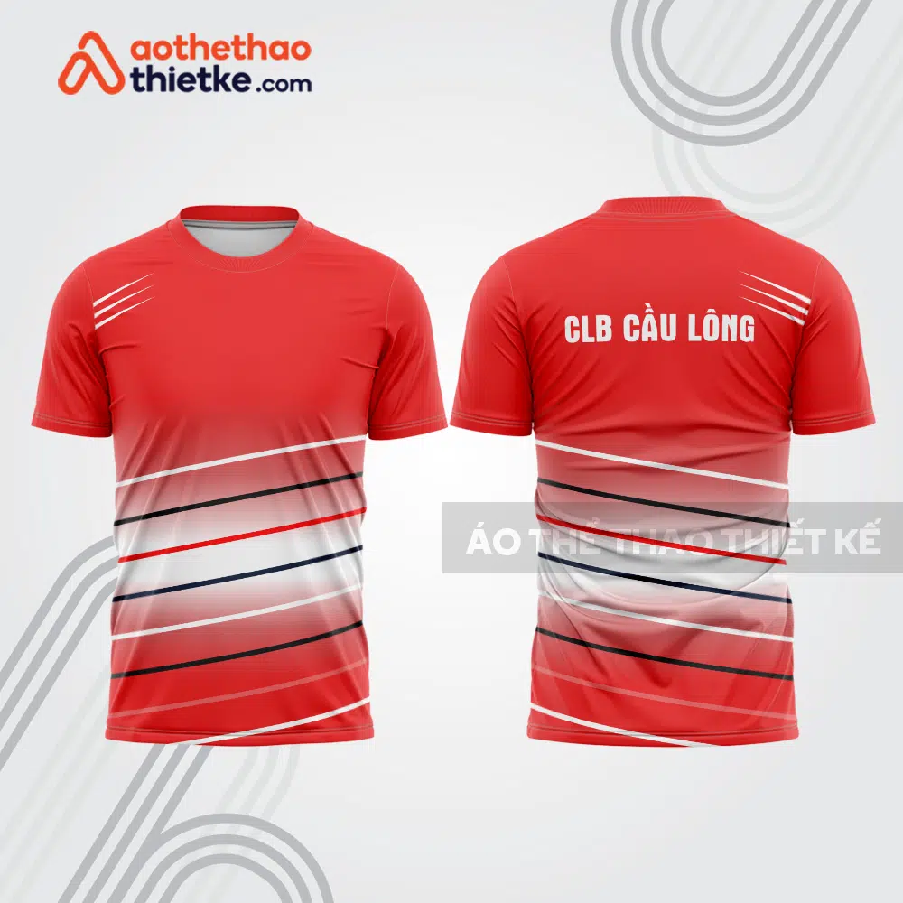 Mẫu thiết kế áo thi đấu cầu lông cl1051