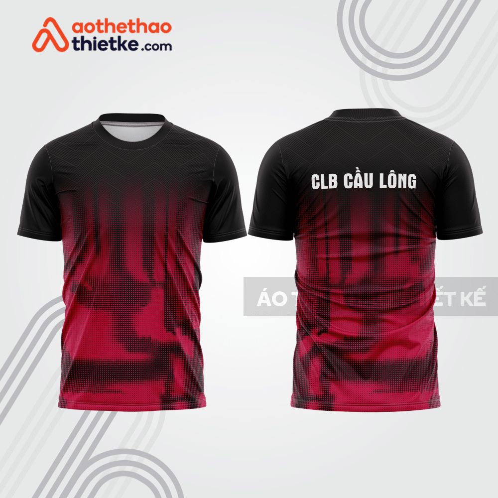 Mẫu thiết kế áo thi đấu cầu lông cl1052