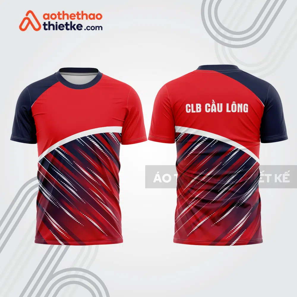 Mẫu thiết kế áo thi đấu cầu lông cl1053
