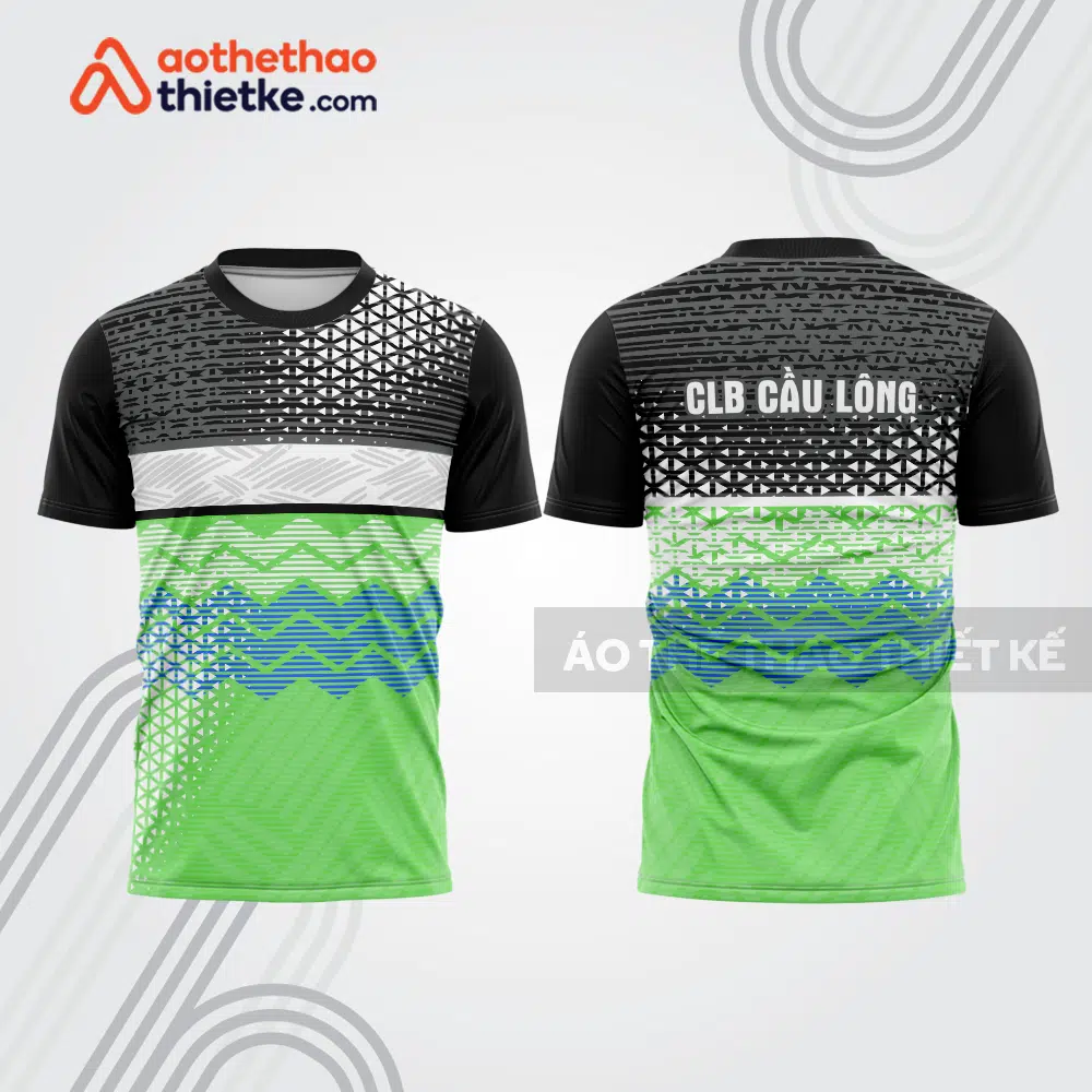 Mẫu thiết kế áo thi đấu cầu lông cl1057