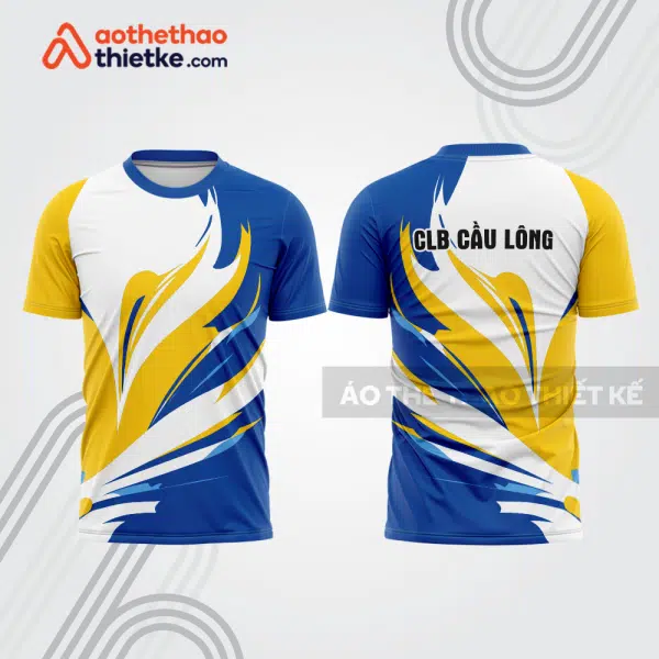 Mẫu thiết kế áo thi đấu cầu lông cl1059