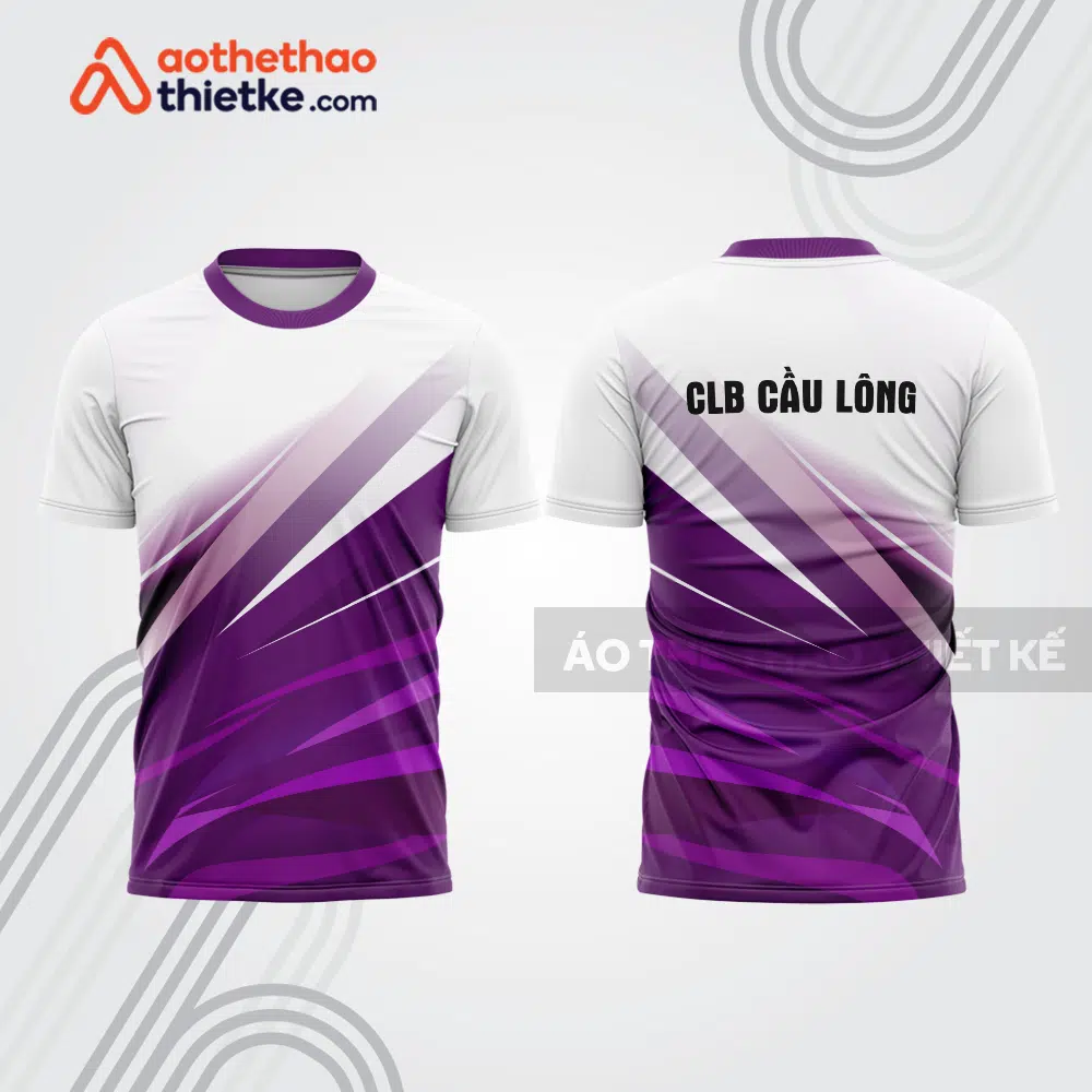 Mẫu thiết kế áo thi đấu cầu lông cl1062