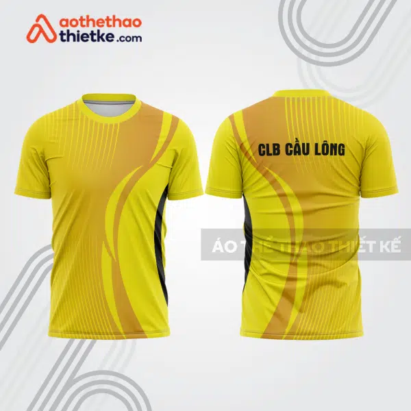 Mẫu thiết kế áo thi đấu cầu lông cl1069