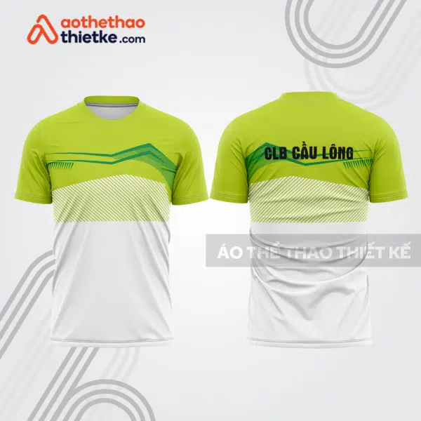 Mẫu thiết kế áo thi đấu cầu lông cl1071