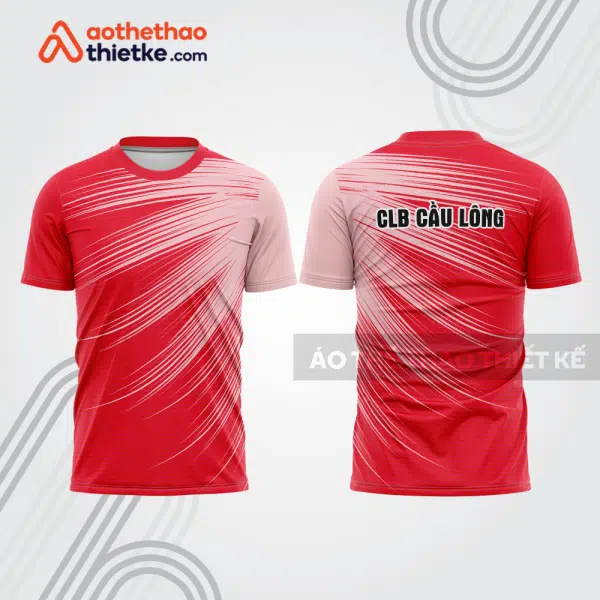 Mẫu thiết kế áo thi đấu cầu lông cl1073