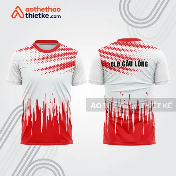 Mẫu thiết kế áo thi đấu cầu lông cl1076