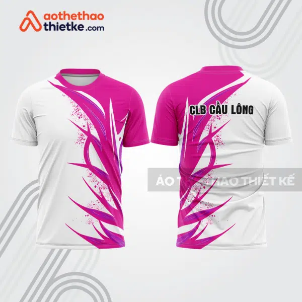 Mẫu thiết kế áo thi đấu cầu lông cl1077