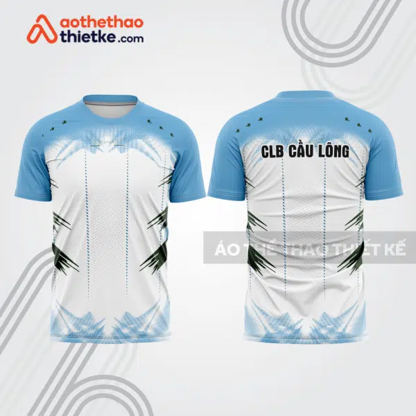 Mẫu thiết kế áo thi đấu cầu lông cl1078