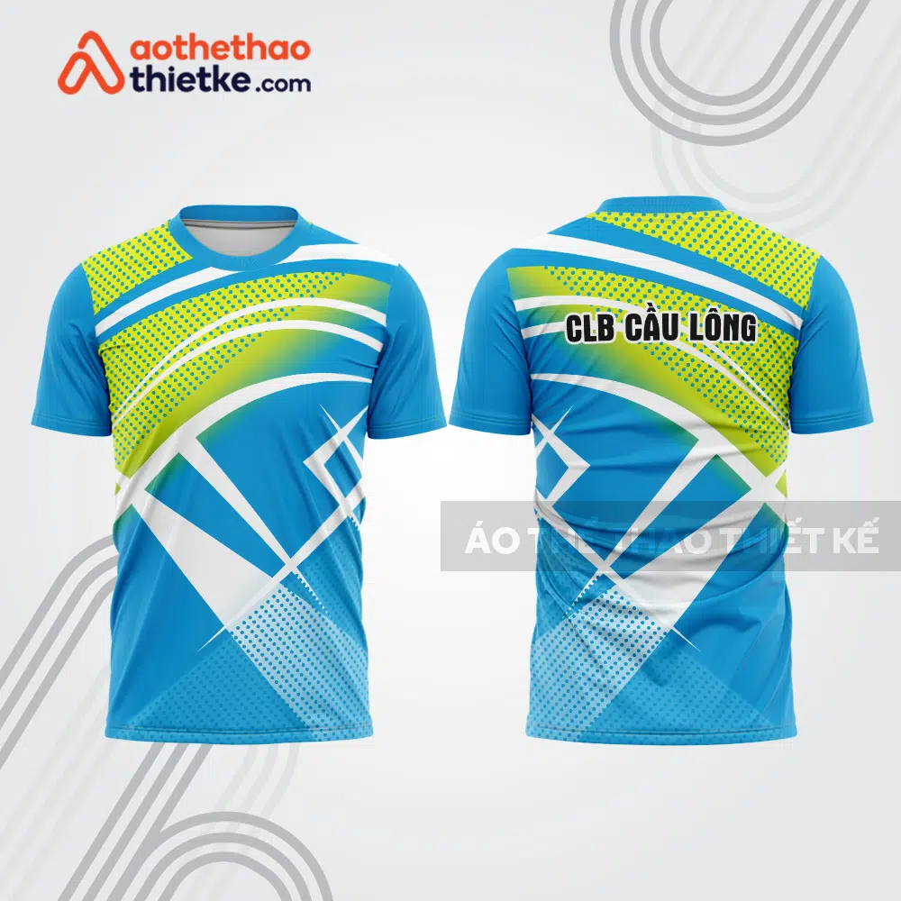 Mẫu thiết kế áo thi đấu cầu lông cl1082