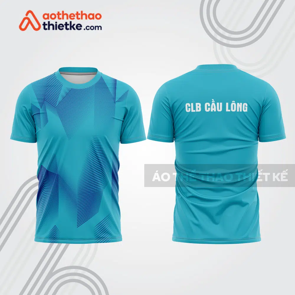 Mẫu thiết kế áo thi đấu cầu lông cl1083