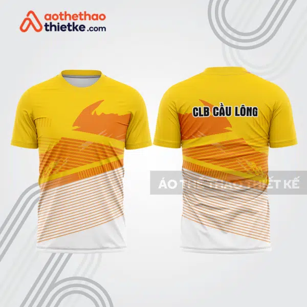 Mẫu thiết kế áo thi đấu cầu lông cl1086