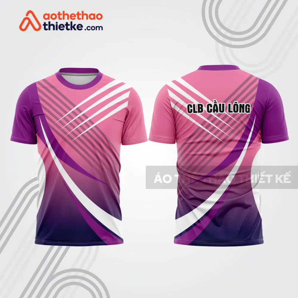 Mẫu thiết kế áo thi đấu cầu lông cl1088