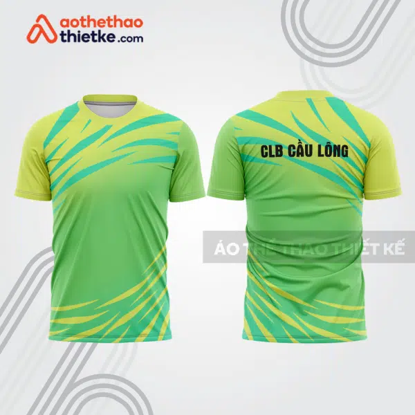 Mẫu thiết kế áo thi đấu cầu lông cl1089