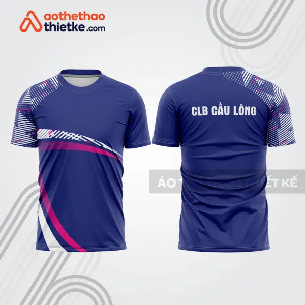 Mẫu thiết kế áo thi đấu cầu lông cl1091